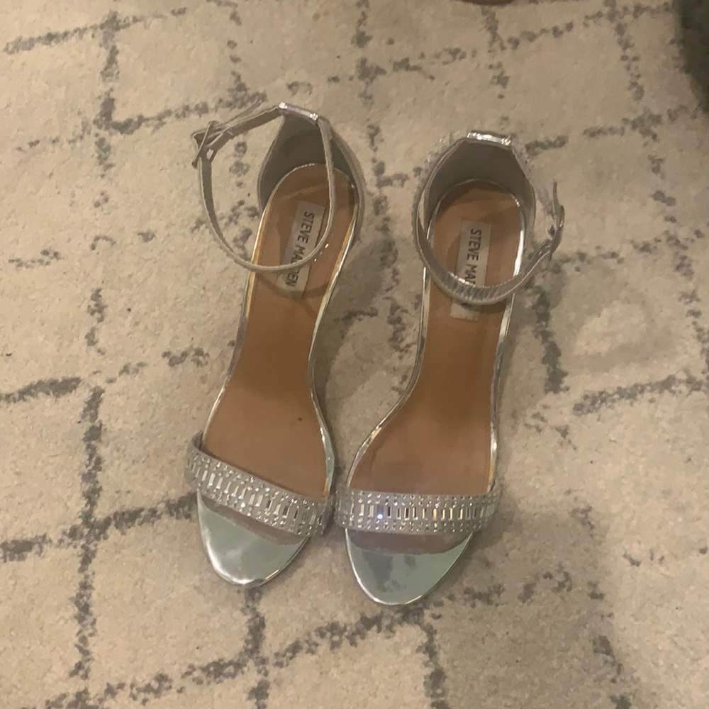 Silver Dancing Qween 3inch Heels